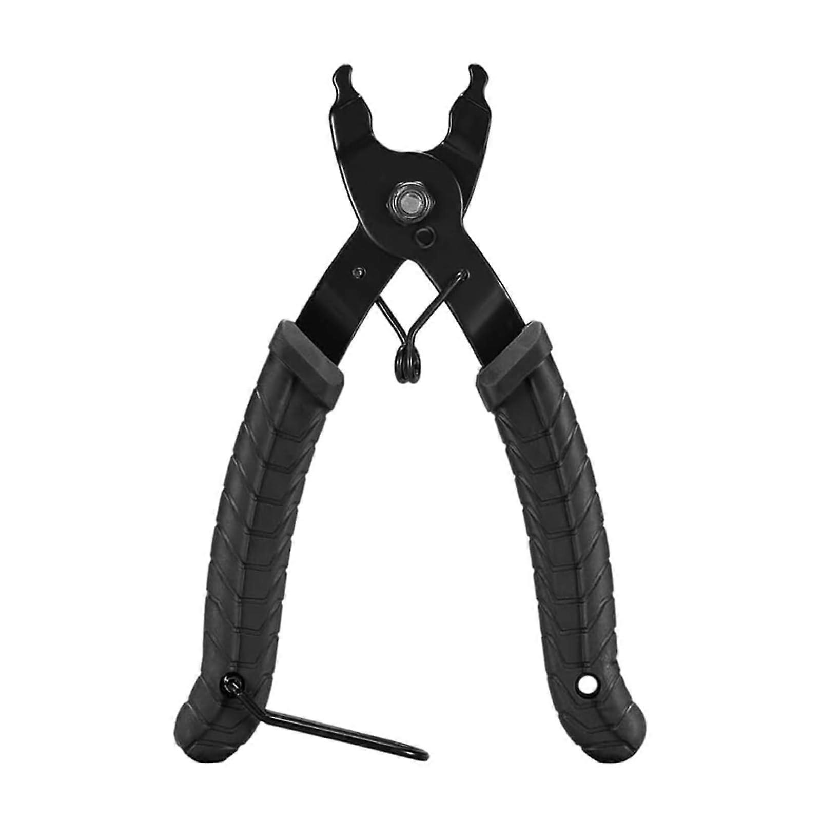 Bicycle Chain Tool 16.5x5cm, 2in1 Opener and Closing Pliers (Black)