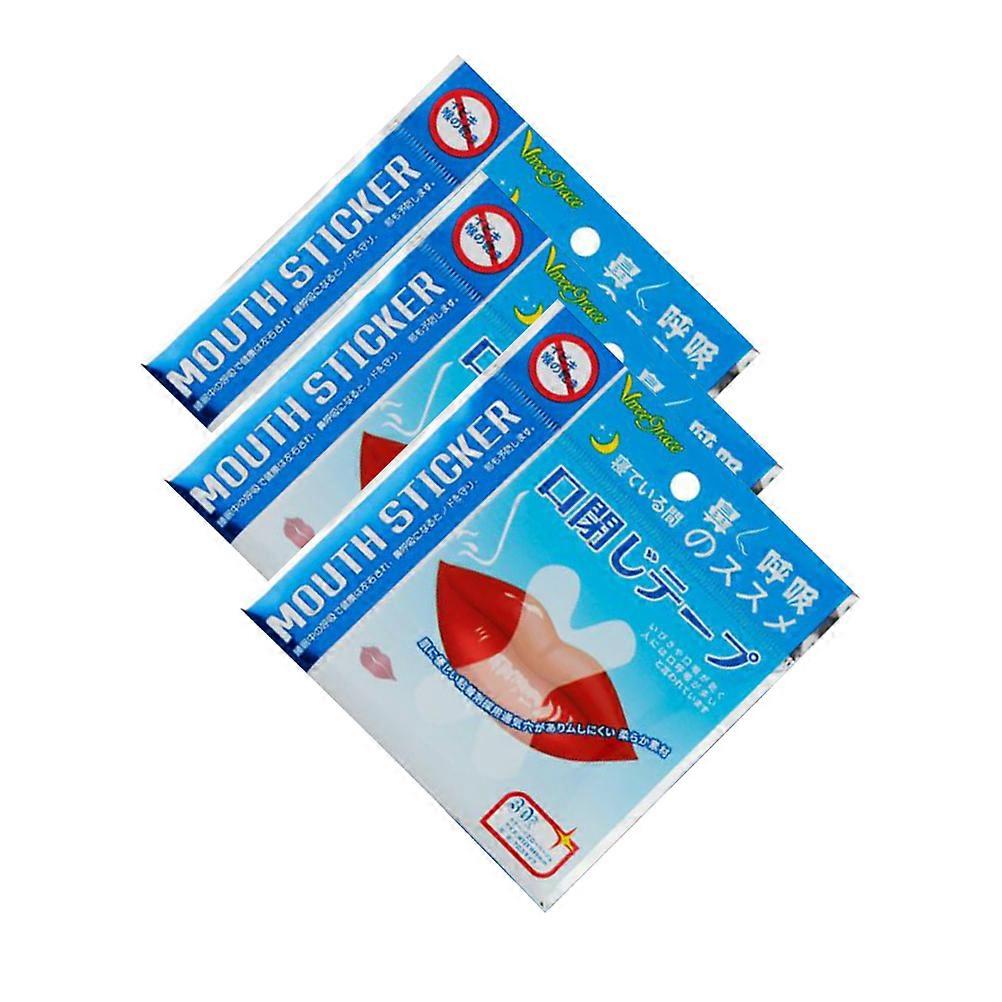 Sticker tape For Somniloquist Sleeping Reduce Snoring Prevent Sleep Talking 3 Pack