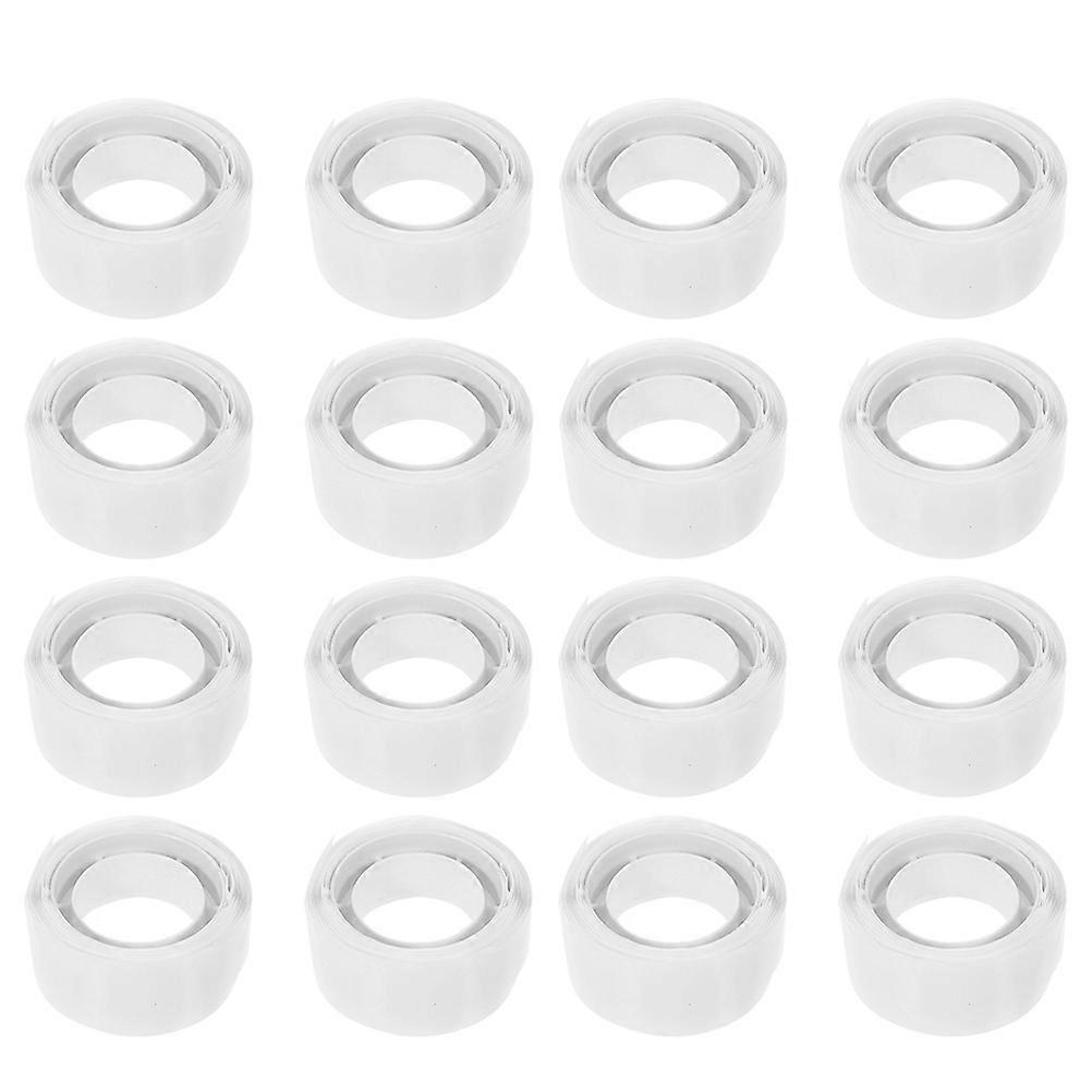 Clear Dot Stickers 18 Rolls – Round Adhesive Labels for Balloon Decoration, Storage Organization, Party Planning, and Versatile Coding Use