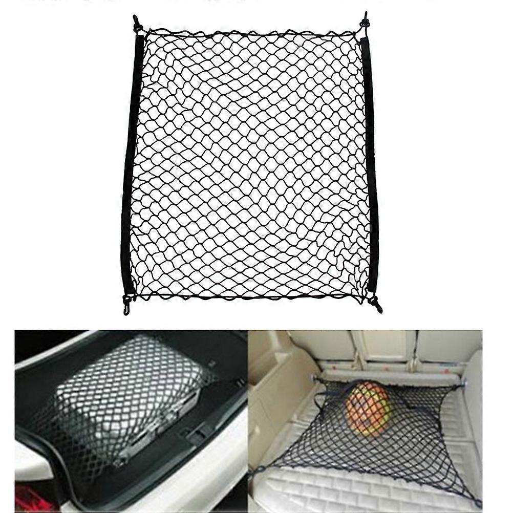 Trunk Mesh Storage Net Car Travel Storage Drivers Car Owners 70 X 70cm 2Set