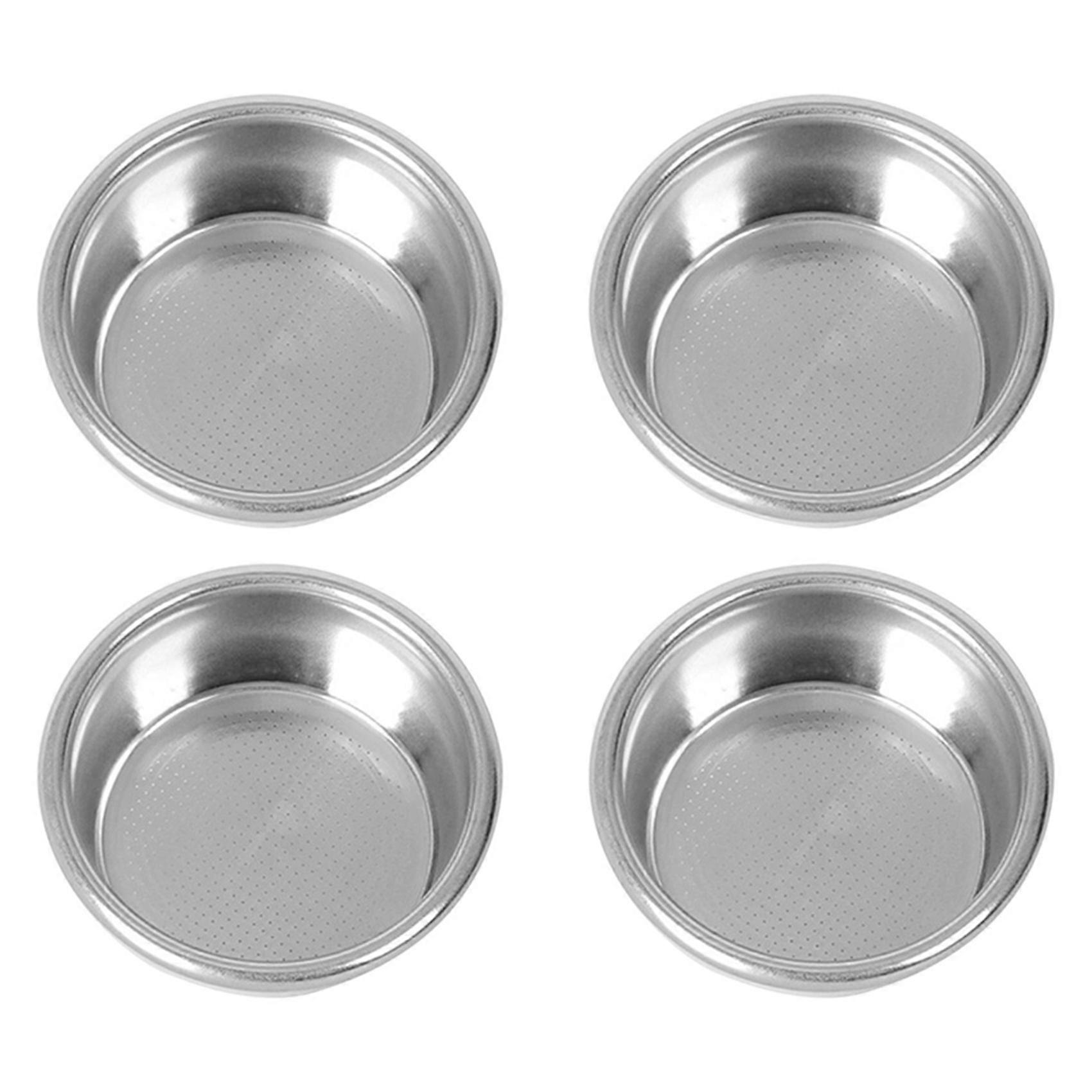 4Pack 54mm Filter Basket for Sage 870/875/878/880 54mm Semi-Automatic Coffee Machine Bottomless Hand