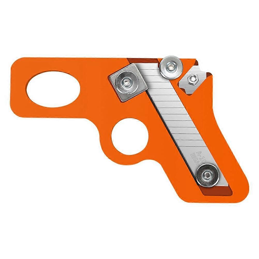 1 piece woodworking edge corner plane, wood chamfering, rabbet scraper, board deburring tool A