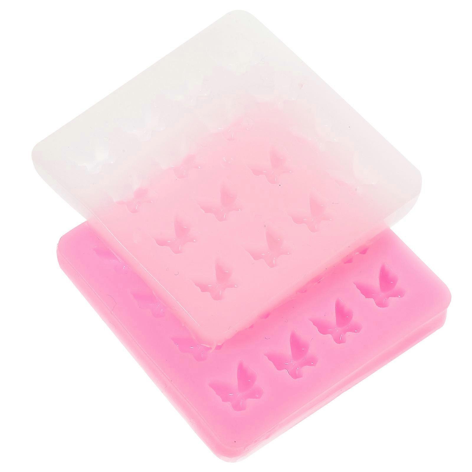 Silicone Butterfly Molds 2pcs for Cake, Candy, and Desserts Lightweight, Easy Demoulding Design for Baking