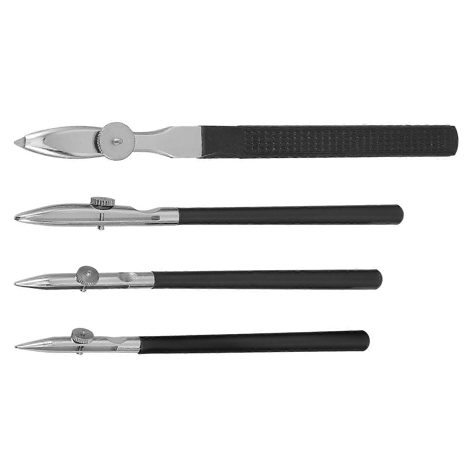 4Pcs Adjustable Ruling Pens for Drawing Art Straight Lines Portable Artists Tools