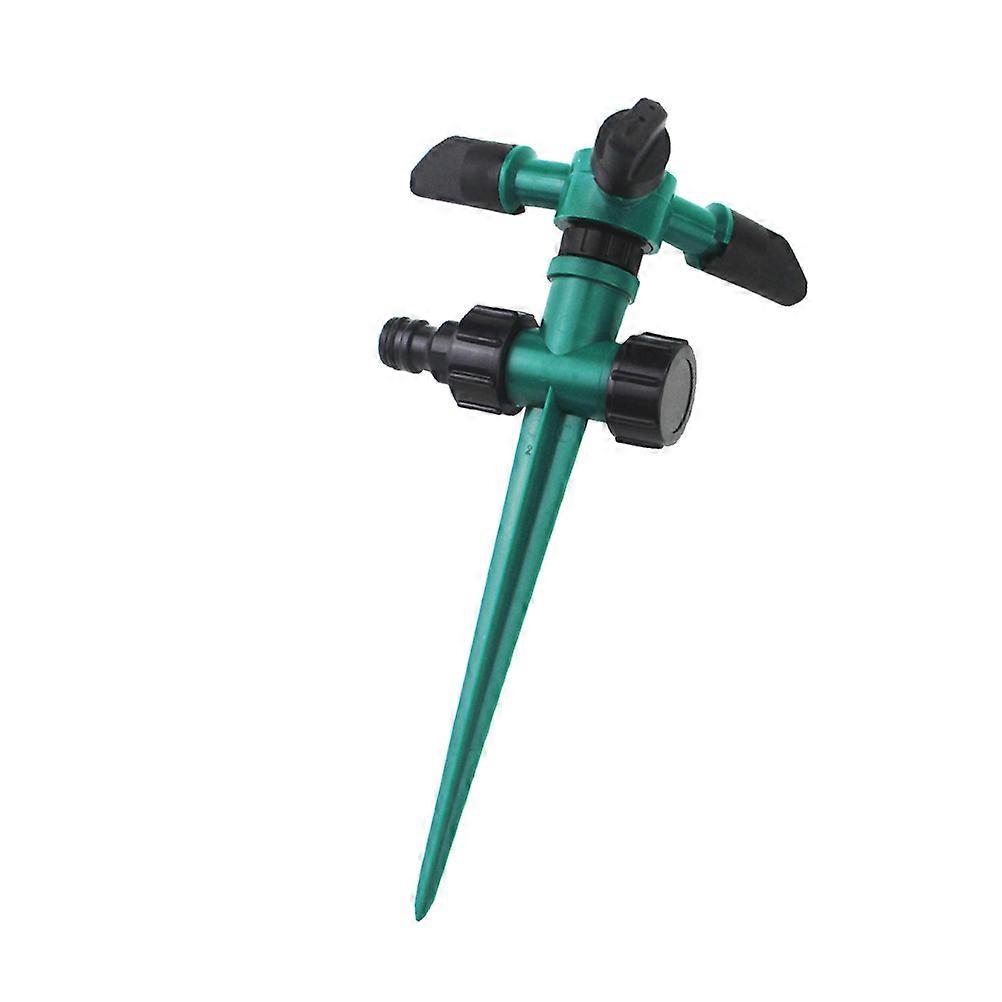 Rotating Lawn Sprinkler Ground Insert for Garden Irrigation, High Pressure Resistant Multi Purpose Watering Machine for Lawns, Flowers and Greenhouse