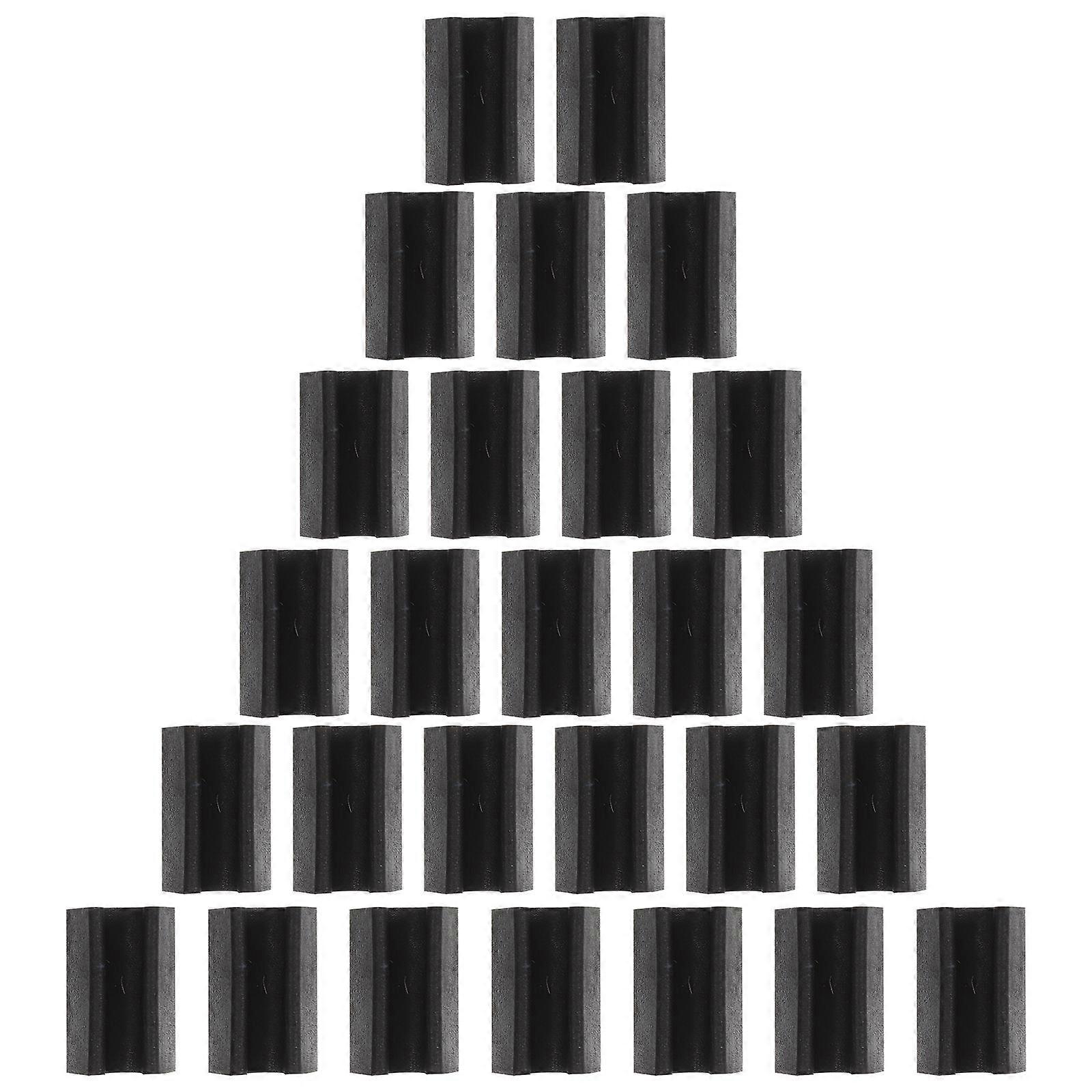 Furniture Floor Protector 100Set Designed For Home Improvement Black Rectangular Resistance