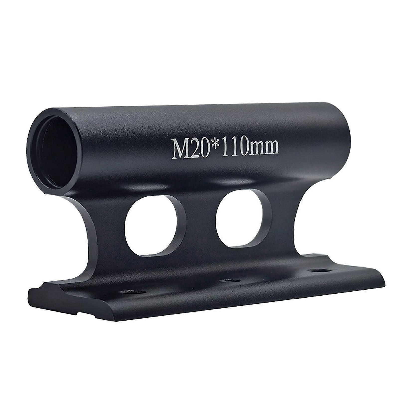 Front fork mounting block, aluminum alloy, quickly detachable via thruaxle, 20x110mm