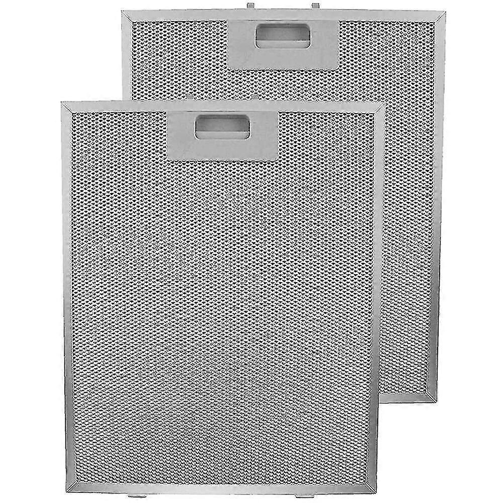 Compatible With Cooker Hood Filters Metal Mesh Extractor Vent Filter X 2
