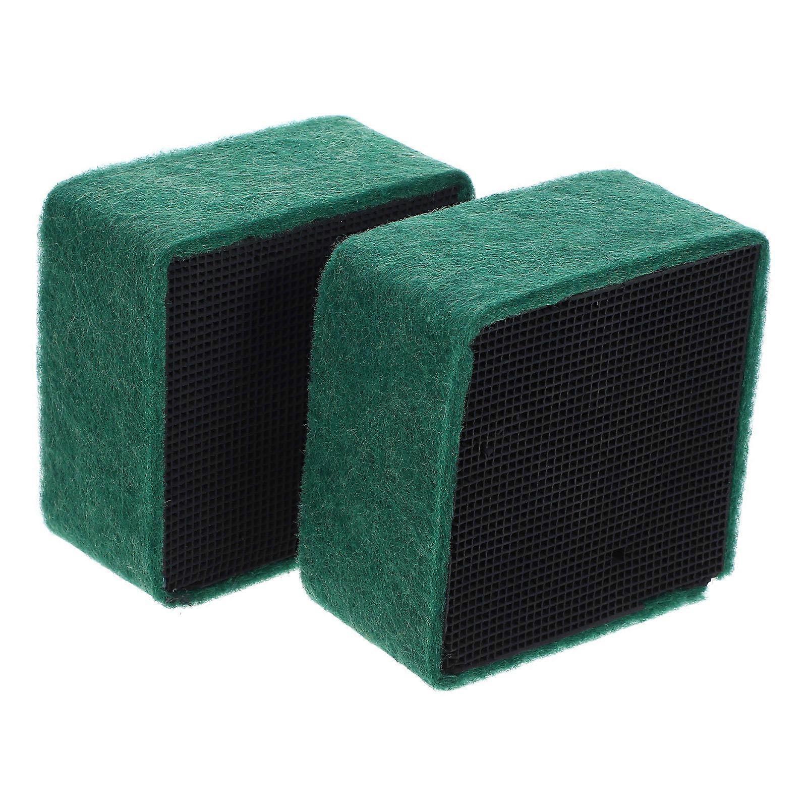 Water Tank Filter Cube 2Pcs Compact Filter Cubes Perfect For Office Use With Activated Carbon Material