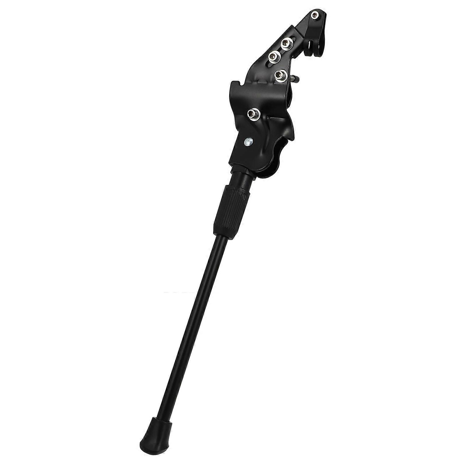 Foot Brace Stand 1Pcs For Cyclists Featuring Black Aluminium Alloy Design For Bike Storage And Support In 44X7CM