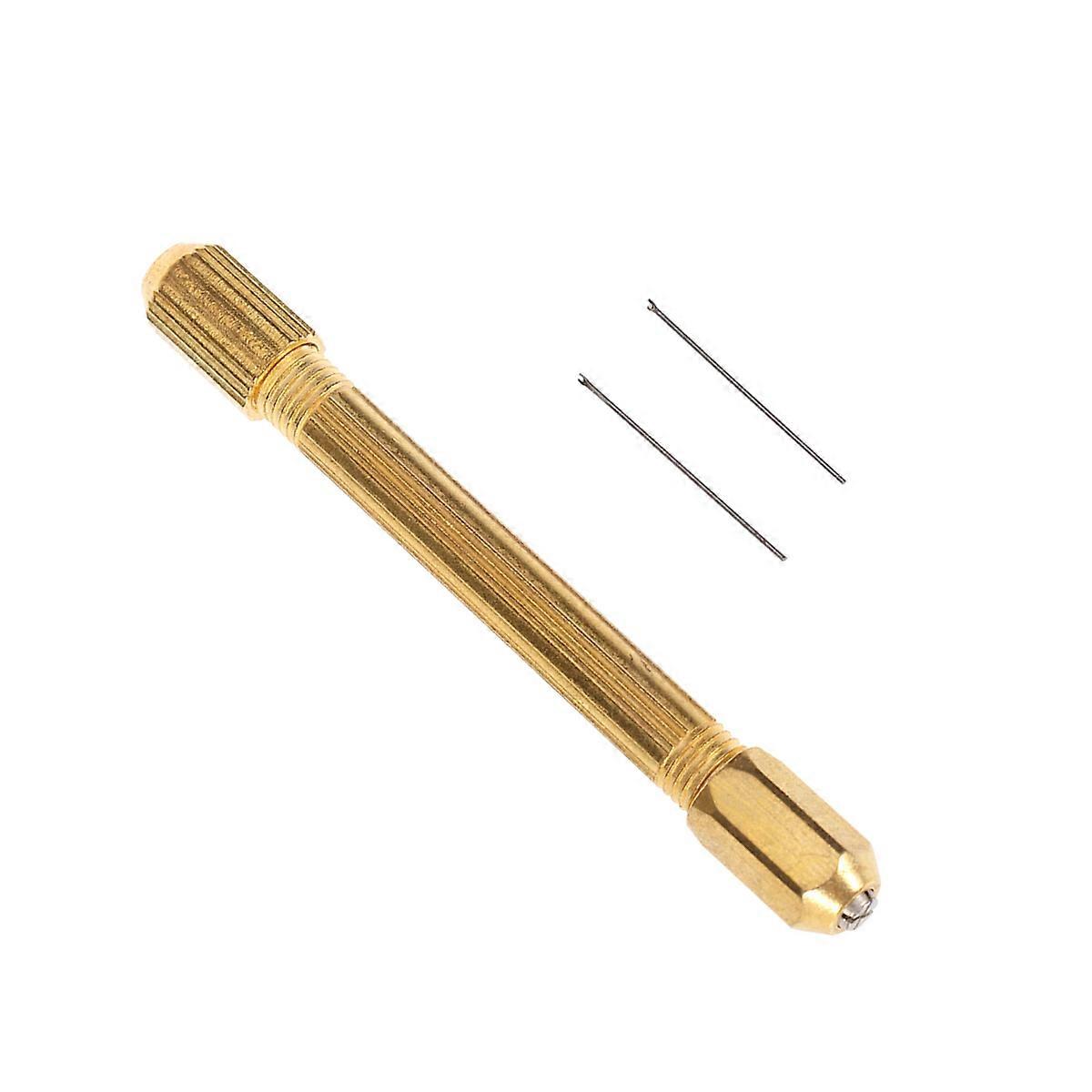 Golden Crochet Hook Set for Wig Implant Steel and Copper Hair Extension Tool Kit 3pcs 1.5mm