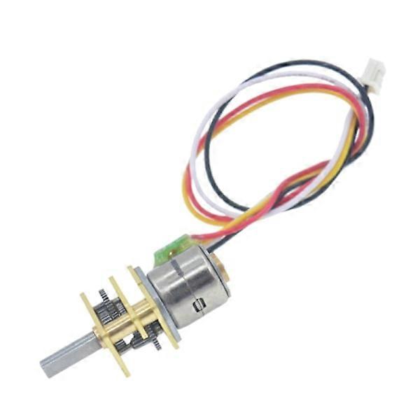 Compact Stepper Motor in 1:100 Ratio Easy to Assemble and Install Brushless Stepper Motor High Speed 5V Motor for Hobby Makers