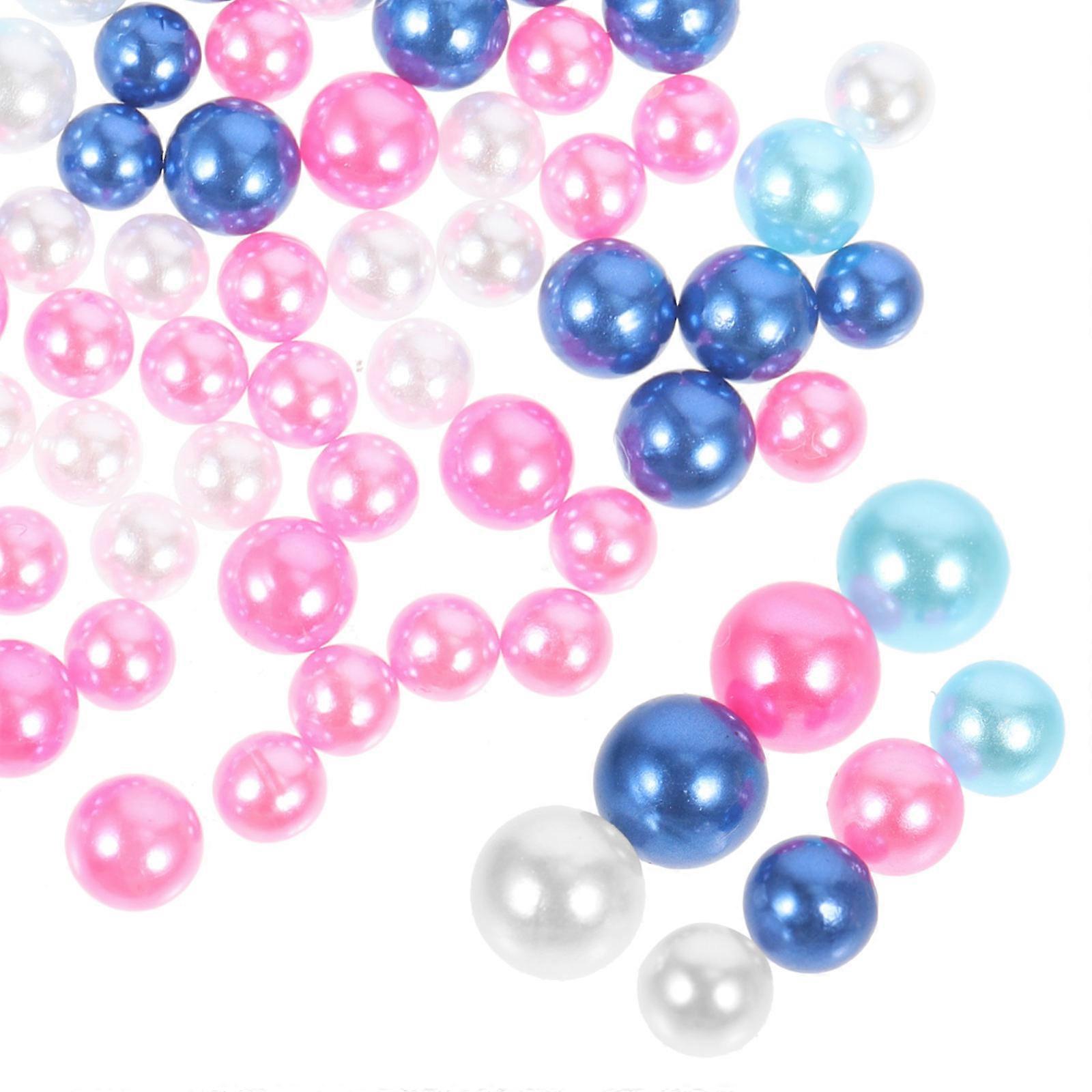 Artificial Pearl Beads for DIY Vase Fillers – Smooth Decorative Beads for Wedding Decor, Home Decoration, and Floral Arrangements