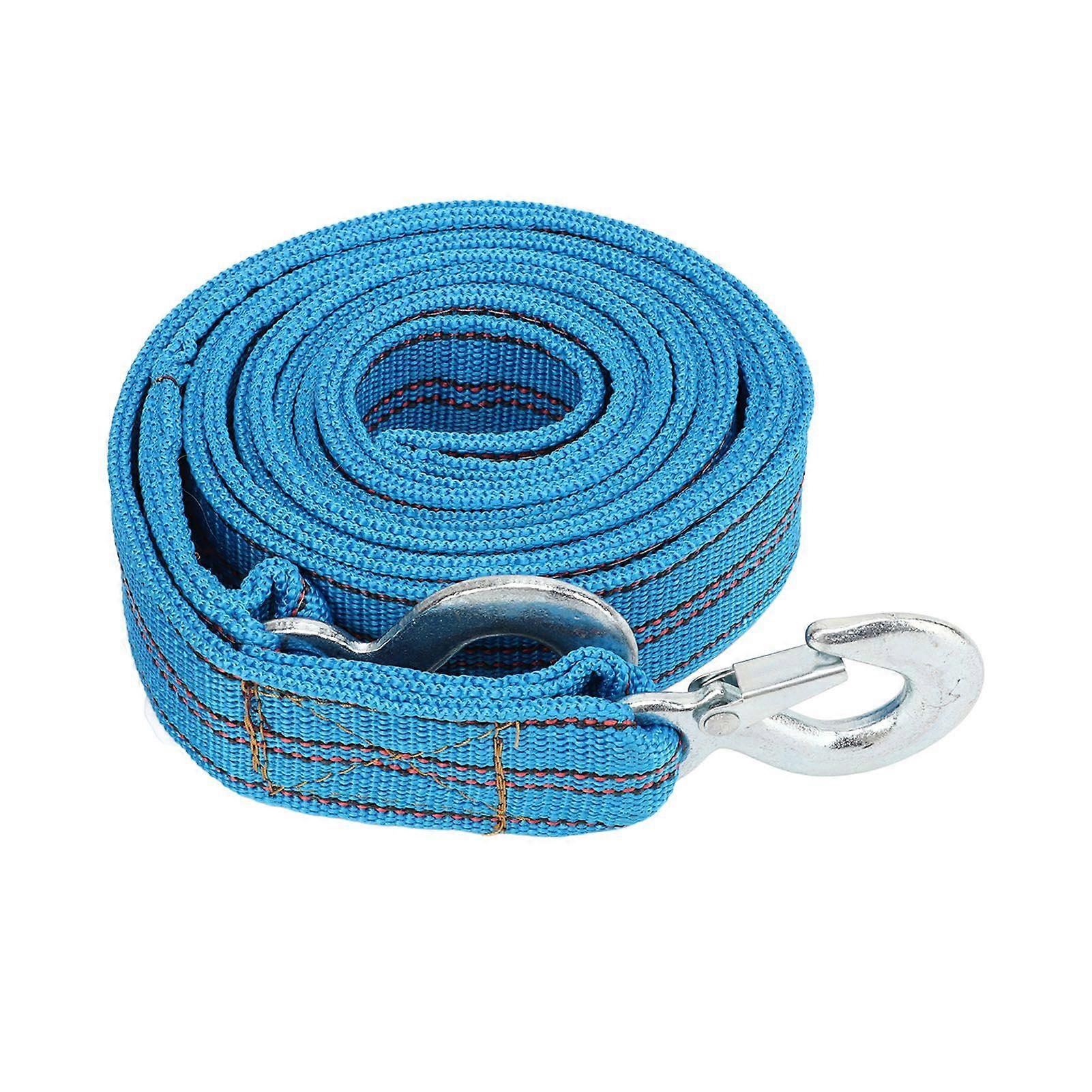 5 ton tow strap with hook high strength nylon 13ft length