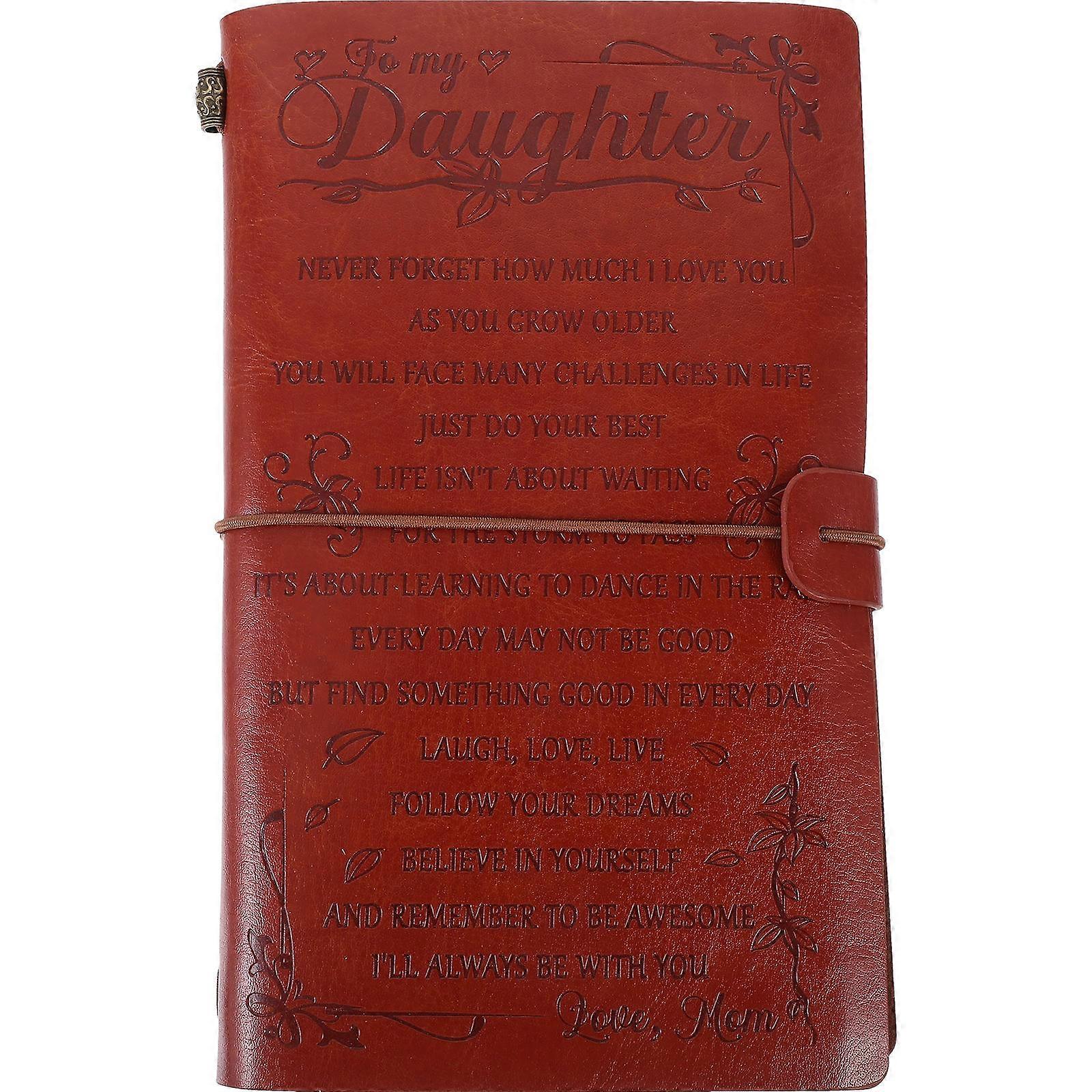 Journal Book Brown for Office Smooth Writing Notebooks for Work