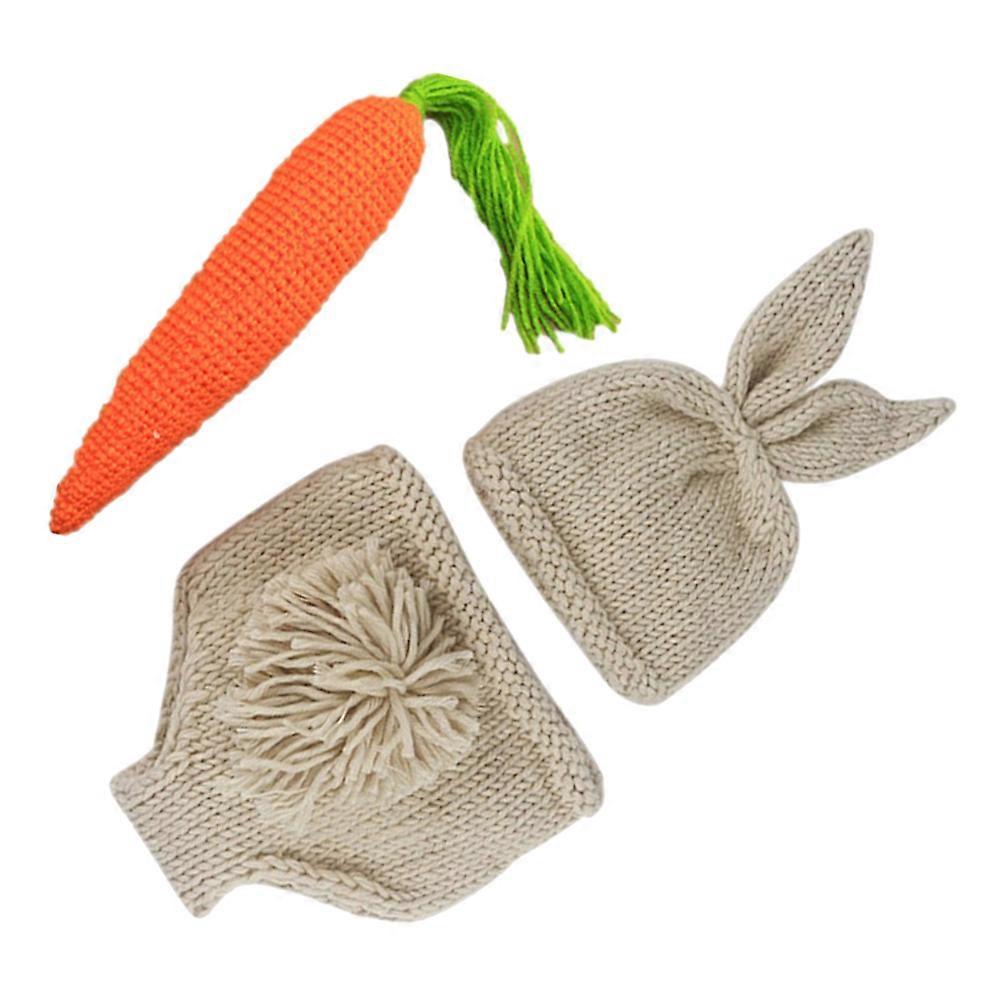 1 Set Baby Photography Outfit Cute Rabbit Newborn Costume Photo Props