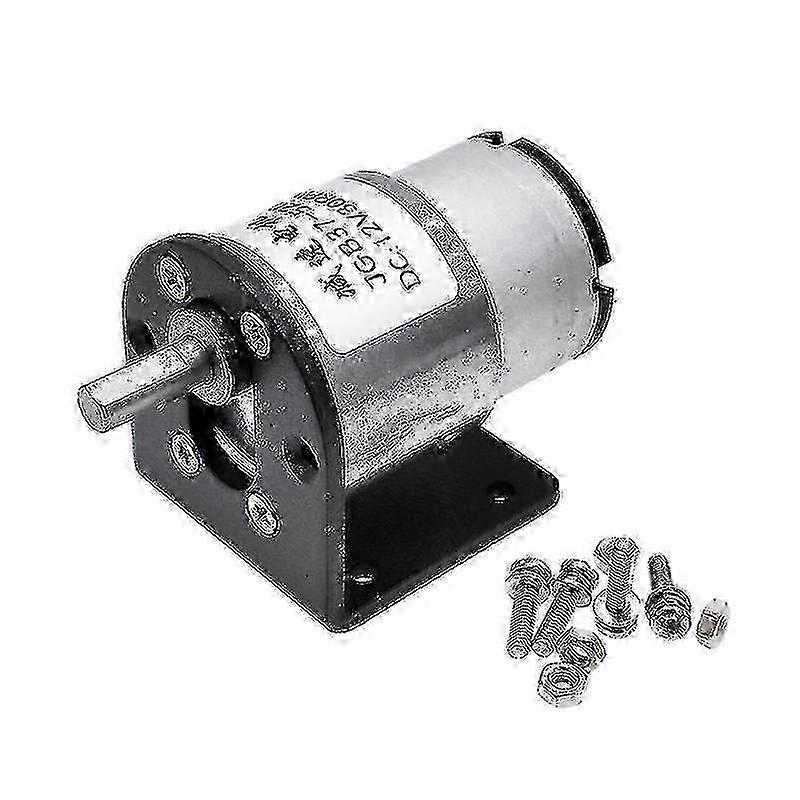 High Torque Gearmotor with 12v to 24v Voltage Range and 5/10/20/30/45/60/100/200/300/600rpm Speed Options Edition 0801
