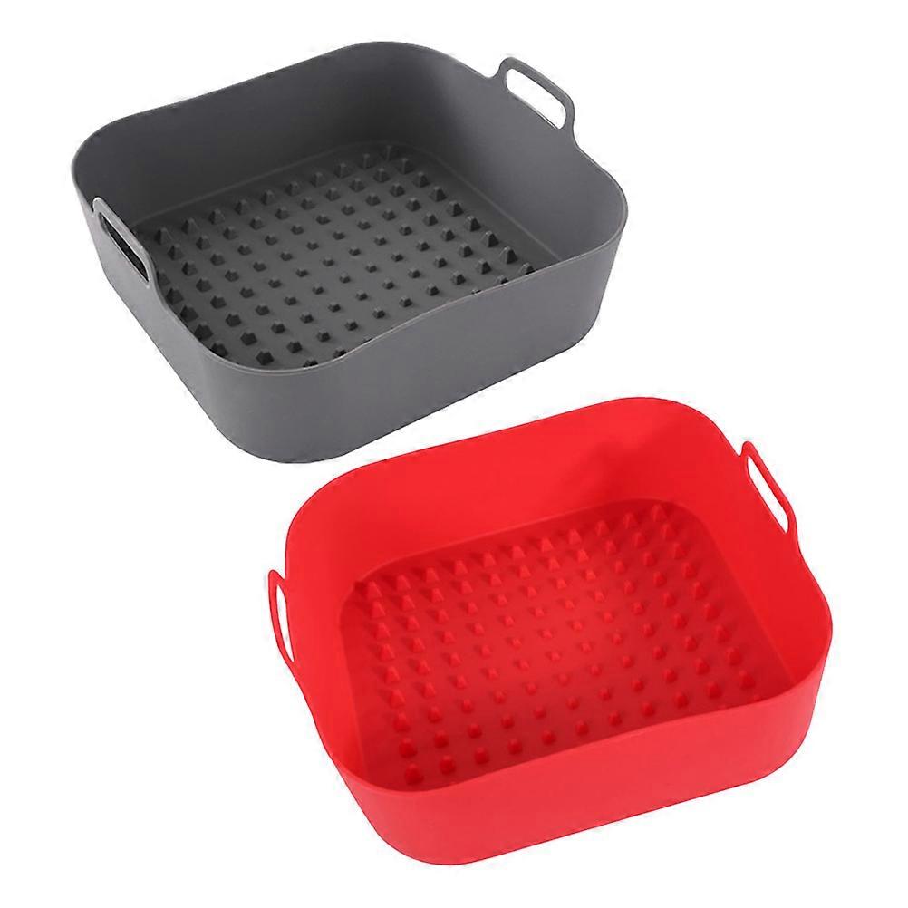 Air Fryer Silicone Liners for Baking Home Users Easy to Clean 20.00X20.00X6.00CM 2Pcs