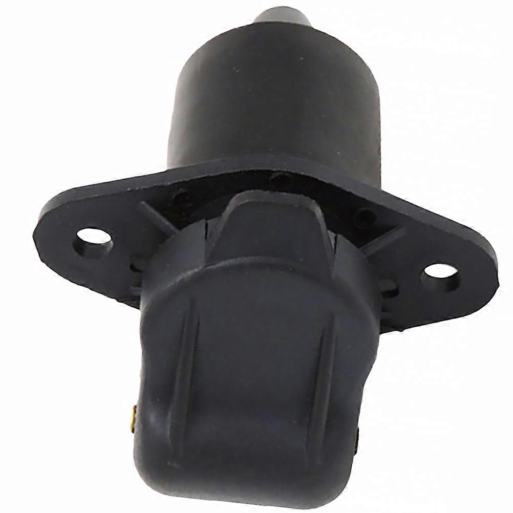 Waterproof Trailer Adapter 3 Holes Socket Designed For Vehicle Connection And Trailer Use Reliable Plug Outlet 1Pcs