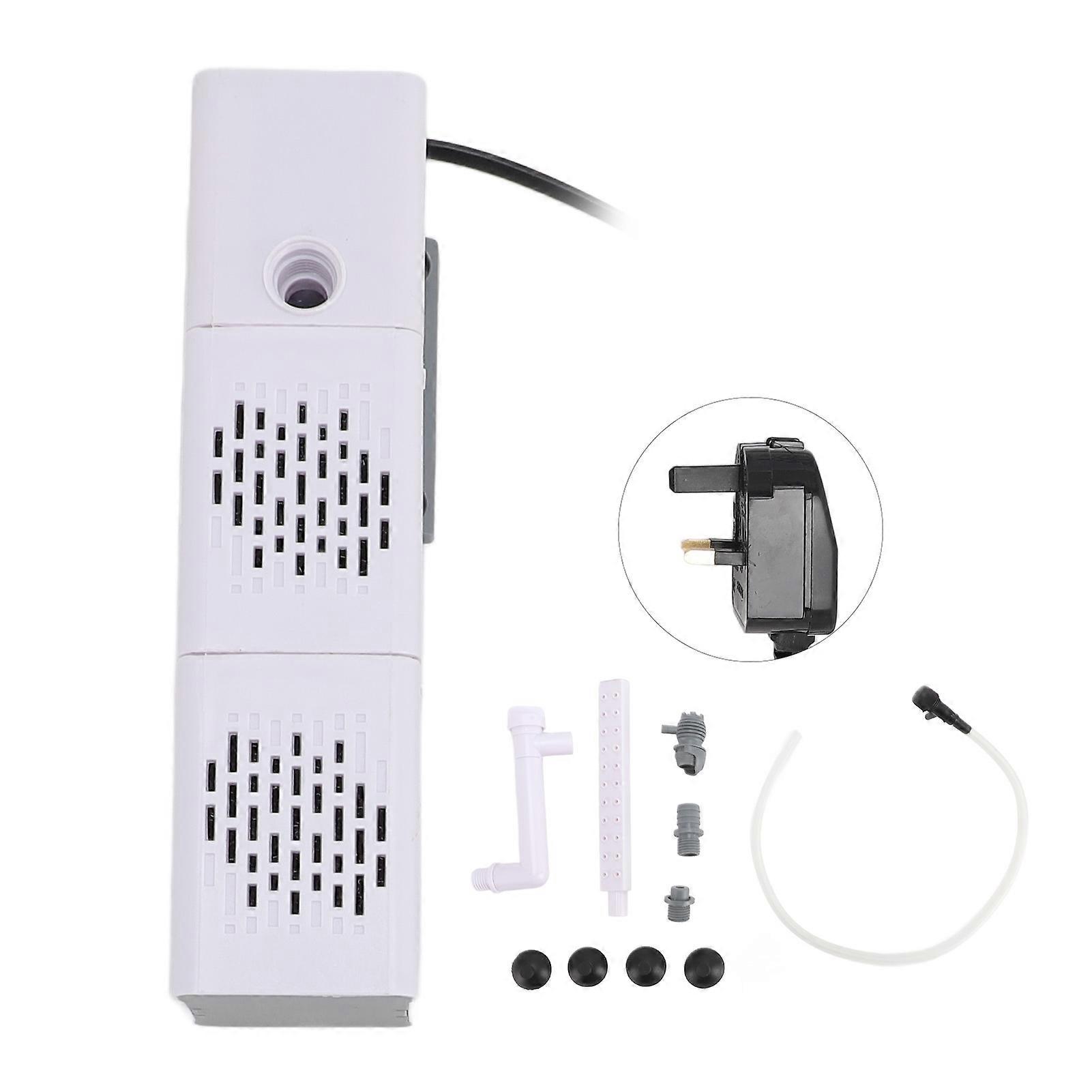 Aquarium 15W Efficient Filtration Cyclic Design Submersible Power Filter for 90 to 180L Fish Tank