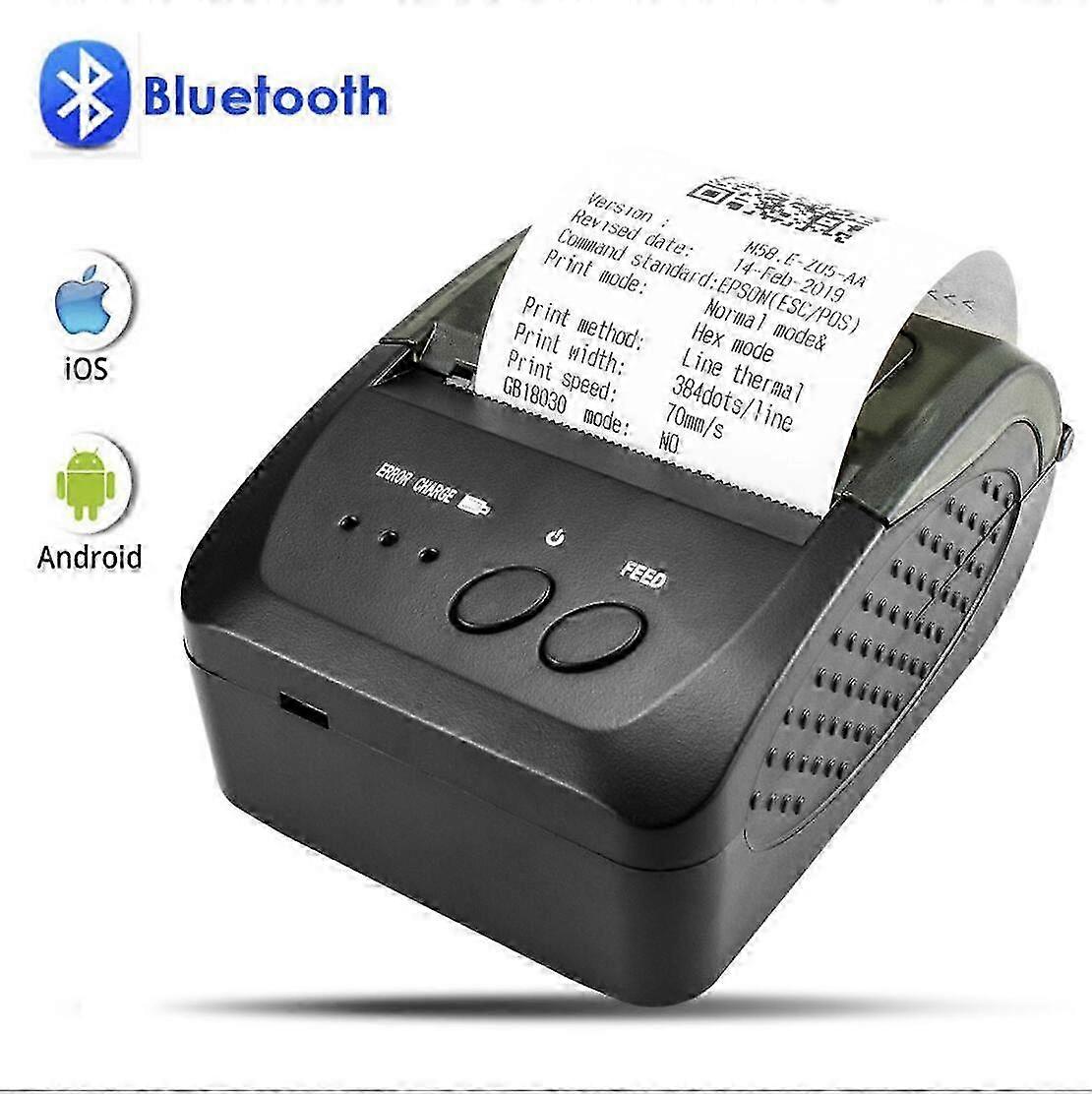 2025 Mini Portable Wireless Label Printer Bluetooth Thermal Label Printer 58mm