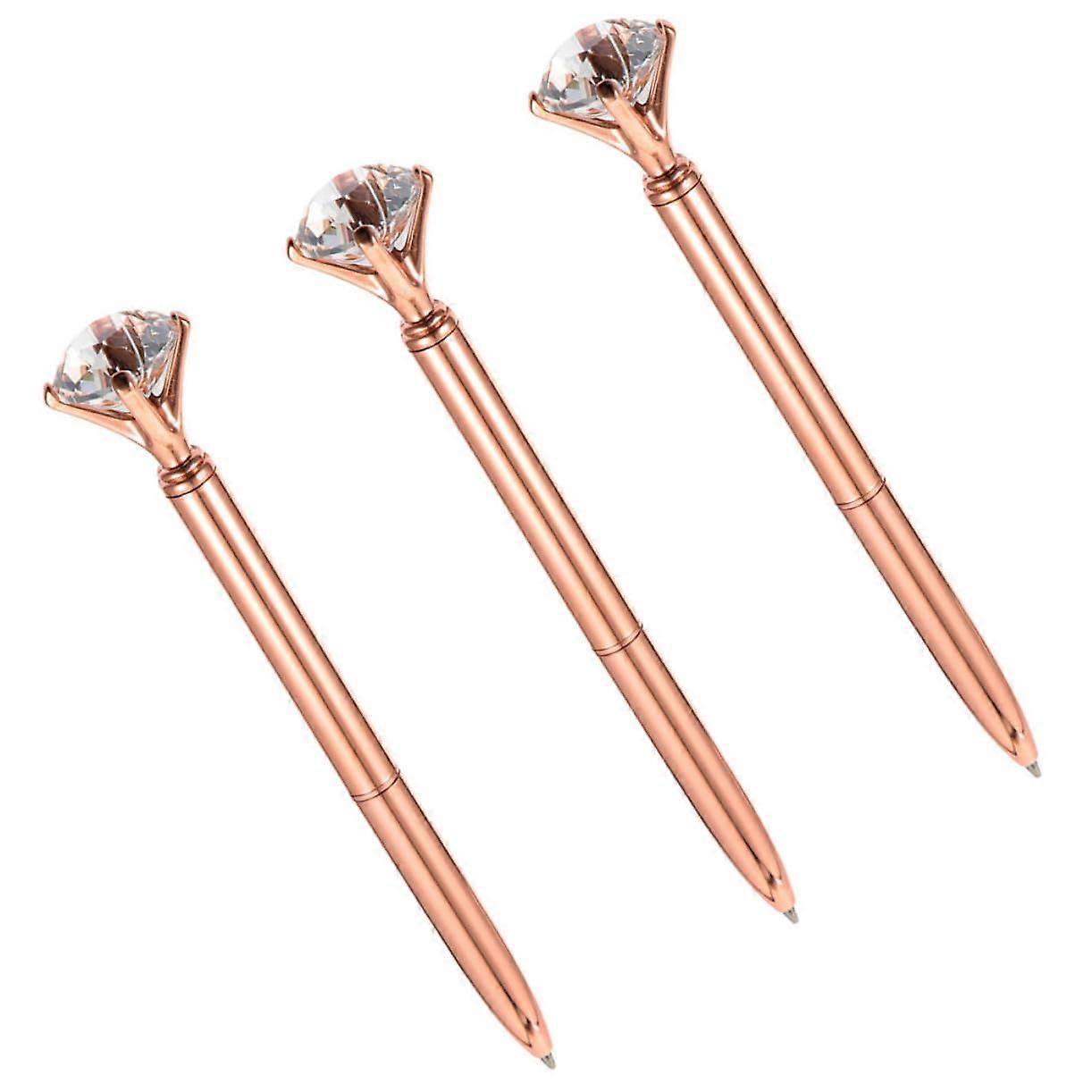 3-Piece Ergonomic Ballpoint Pen Set for Durable Office and Home Writing, Creative Design with Comfortable Grip