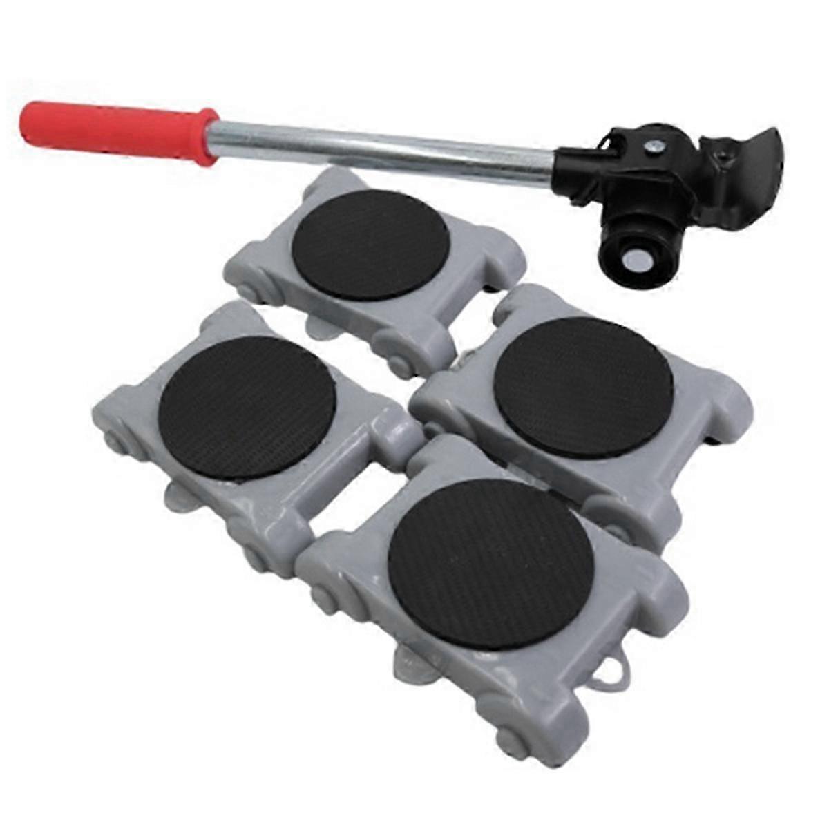 Heavy Duty Furniture Lifter - Port Mover with Slide Wheel, Roller Bar Furniture Mover Tool Set