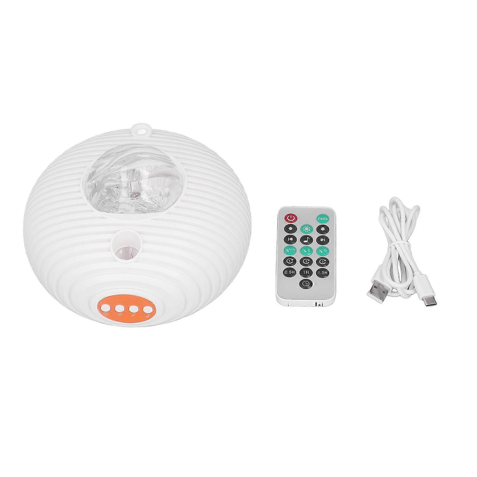 UFO Projection Lamp Aurora Starry Sky Projector Ambient Light Projector for Bedroom USB Powered