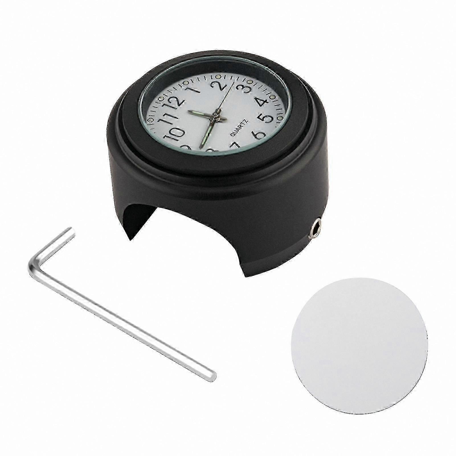 Universal Handlebar Clock with Thermometer for Motorcycles and Bicycles Waterproof Replacement Part