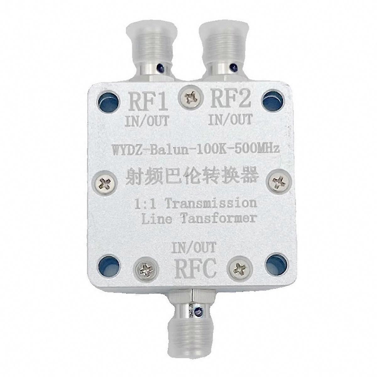100K-500KHz Balun Transformer for Clock Sine Square Wave Signal Conversion Differential to Single Ended Line