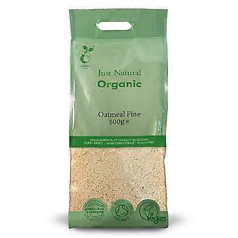 Just Natural Organic Organic Oatmeal Fine 500g - 2 Pack