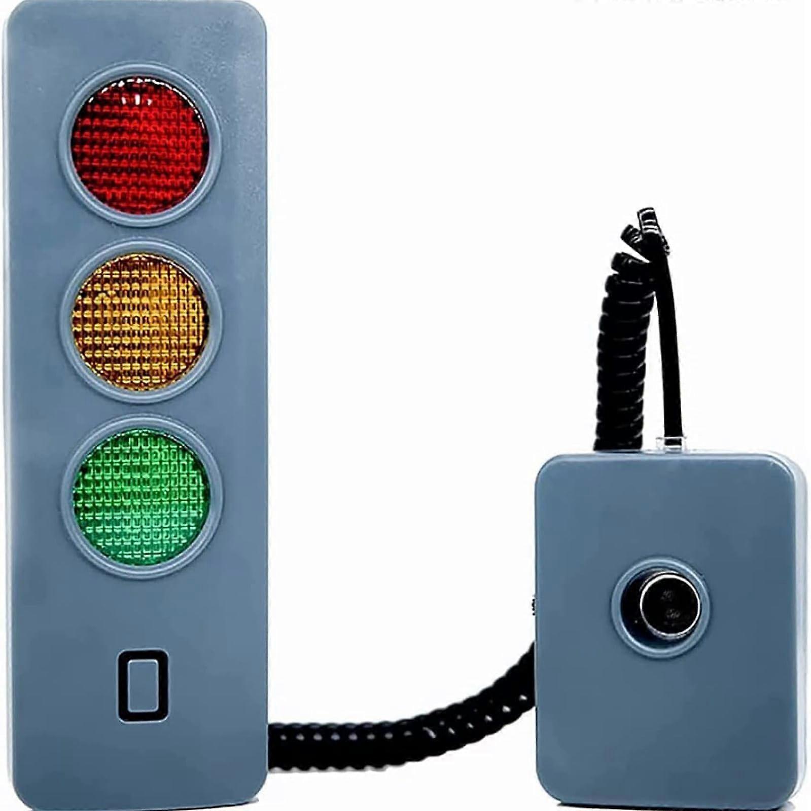 Garage Parking Assist, LED Park Assist Alarm, Wall Mounted Sensor With TriColor Traffic Light Display