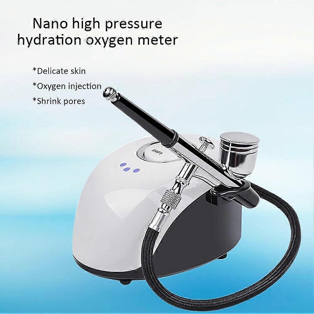 Nano Moisturizing Oxygen Sprayer Machine White Mini Beauty Device