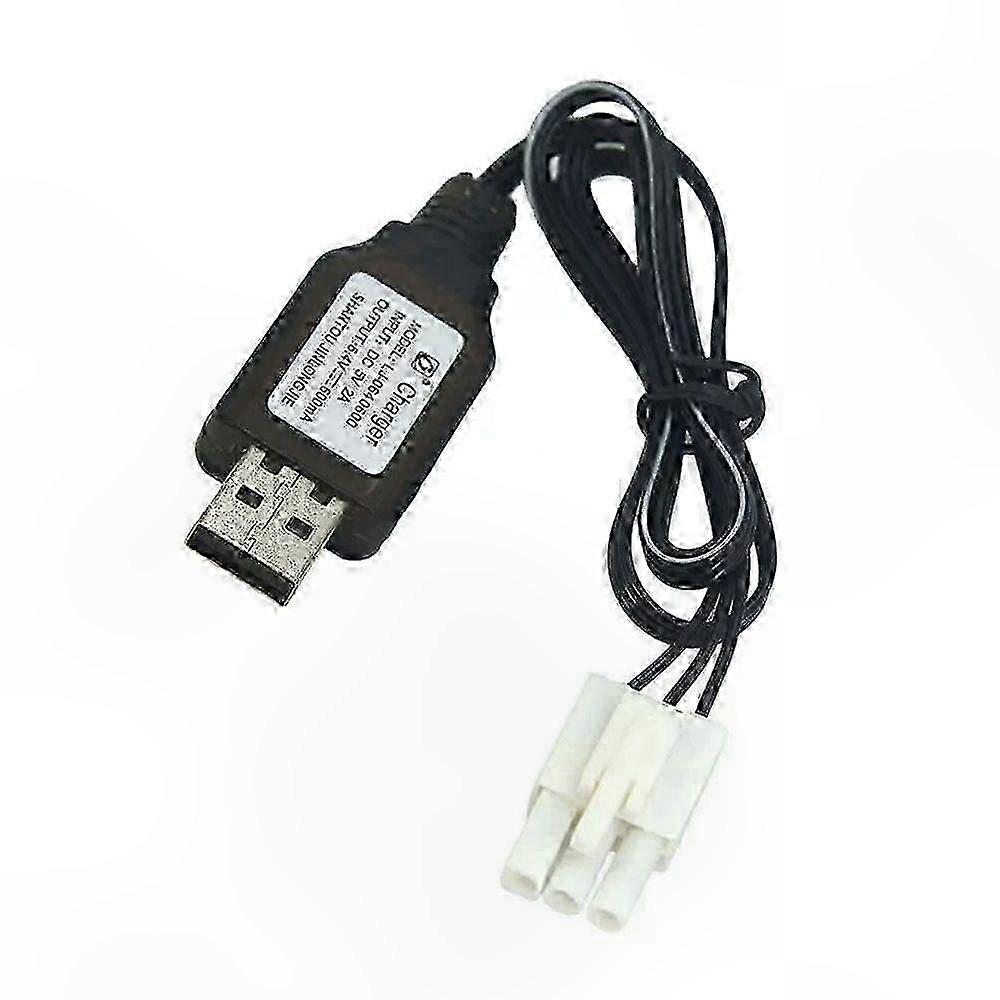 6.4V 2S 650mAh Li-ion Battery with EL4.5-3P Female Connector for RC Vehicles