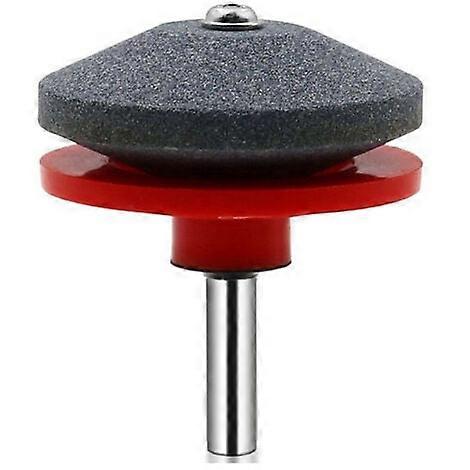 Professional Blade Sharpener - Heavy Duty Garden Tool Sharpener Multi-Function Precise, Red