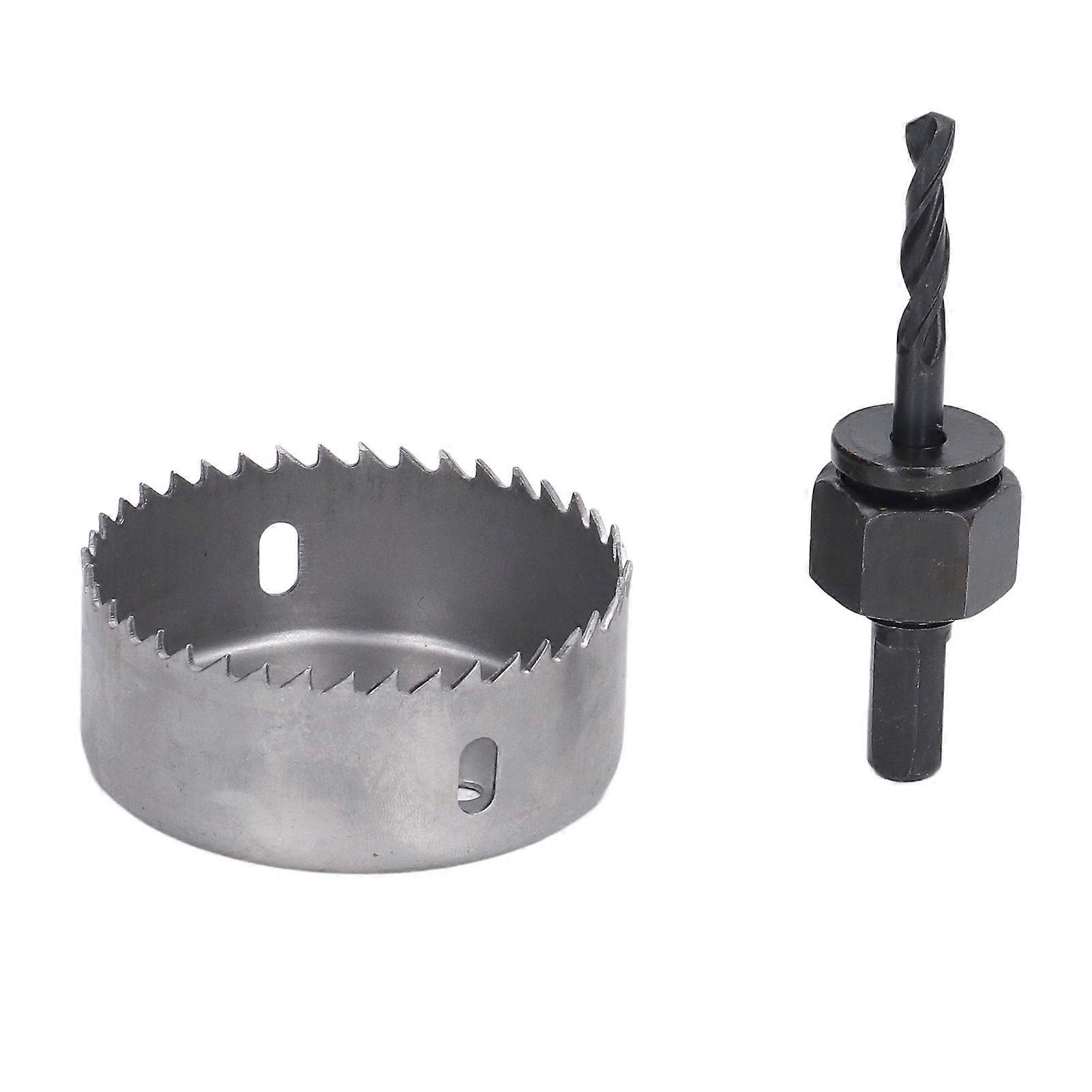 2Pcs Hole Saw 67mm Drill Bit Opener Hole Cutting Drilling Tool for Woodworking Plastic