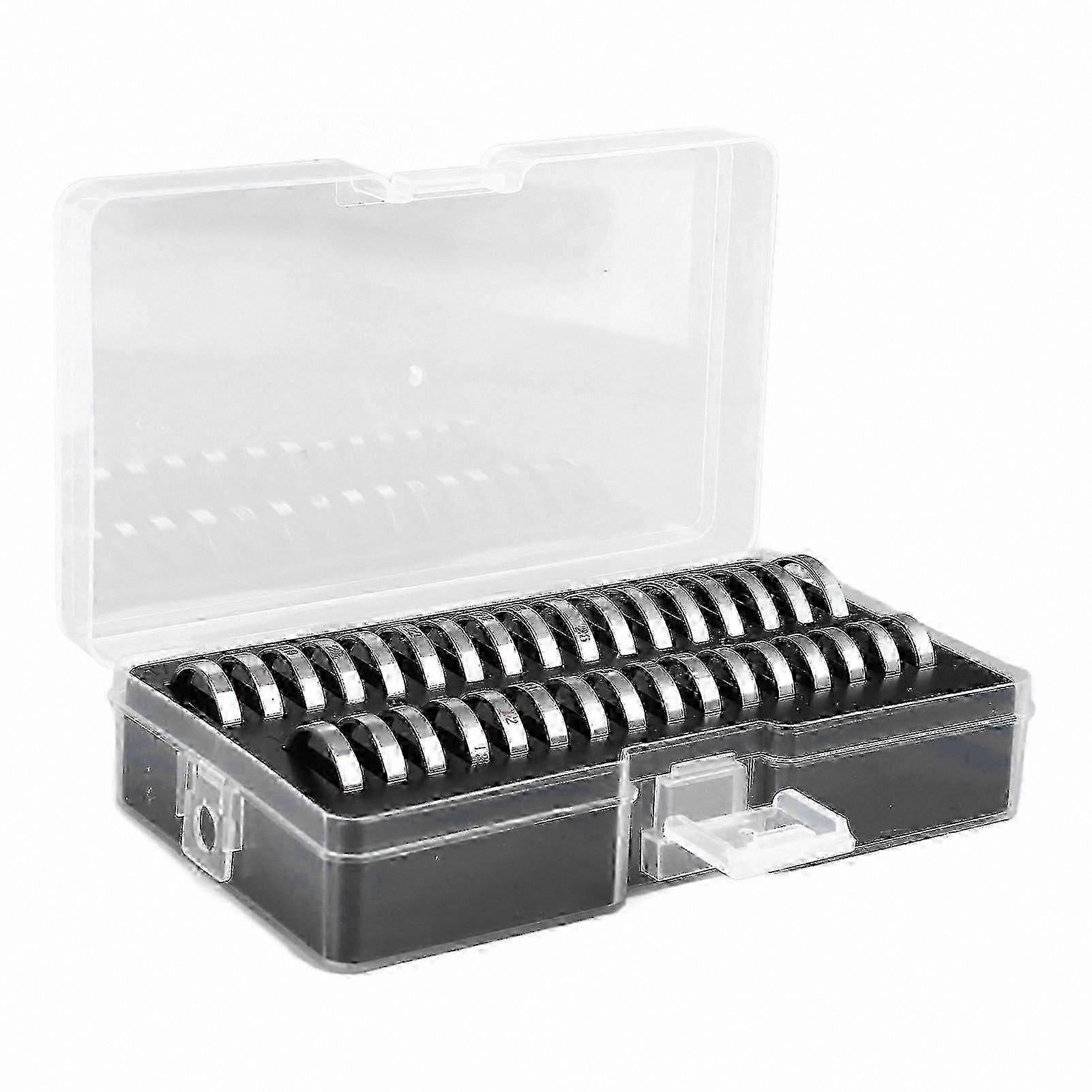 Adjustable Finger Sizing Tool with Storage Case for Precise Jewelry Measurements