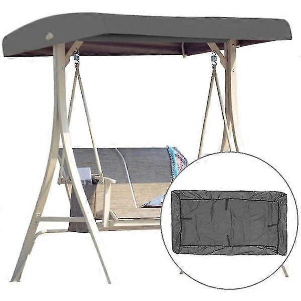 Foldable patio swing, waterproof, windproof and UV-resistant
