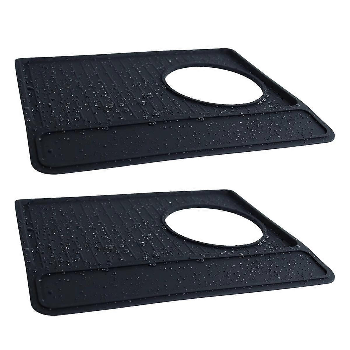 Bofu 870 880 Coffee Machine Top Dustproof Non-Slip Silicone Pad Insulation Pad Kitchen Home Use Coffee Storage Pad A