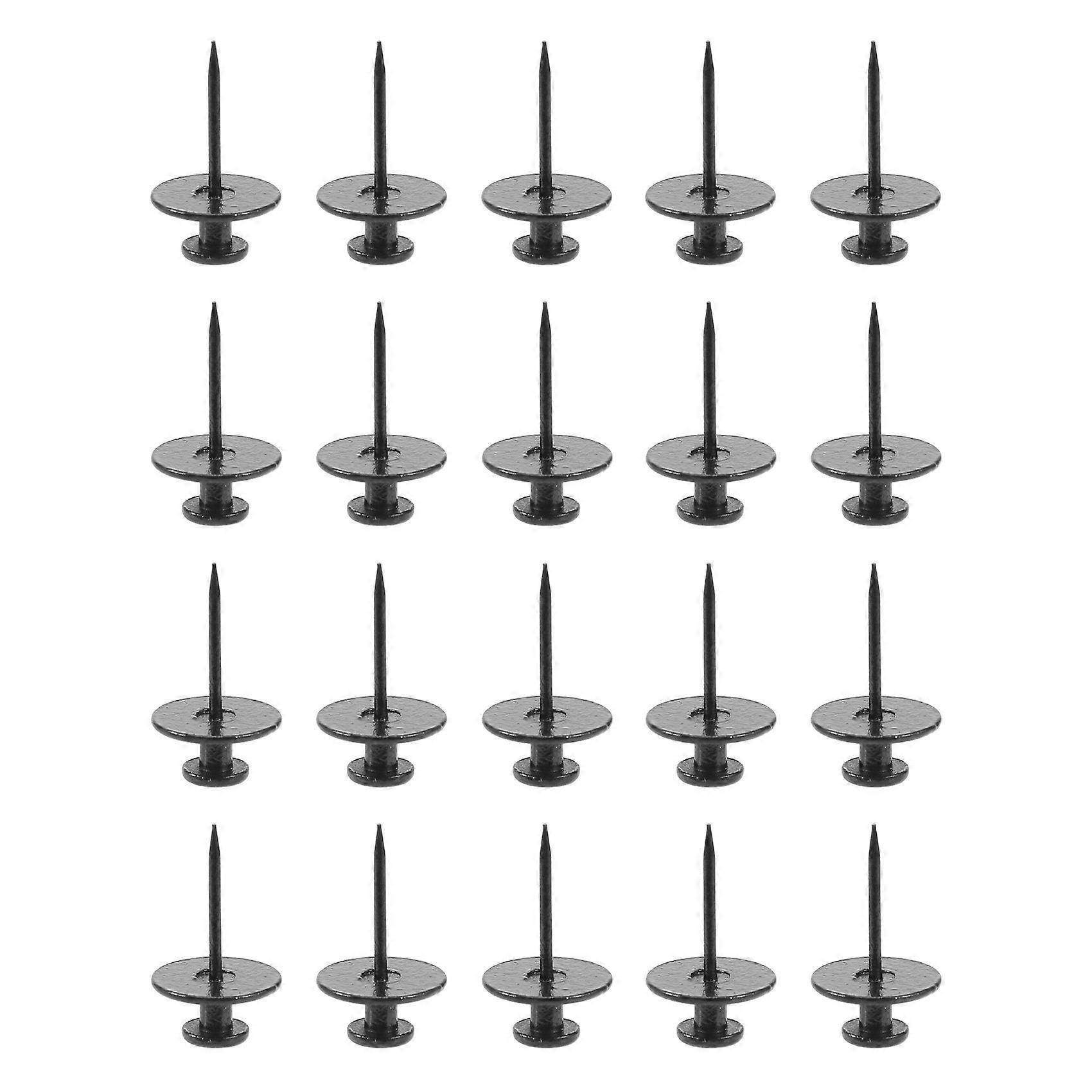20 Pack Small Nails for Picture Hanging Double-Headed Picture Hangers Nails Wall Nails for Hanging