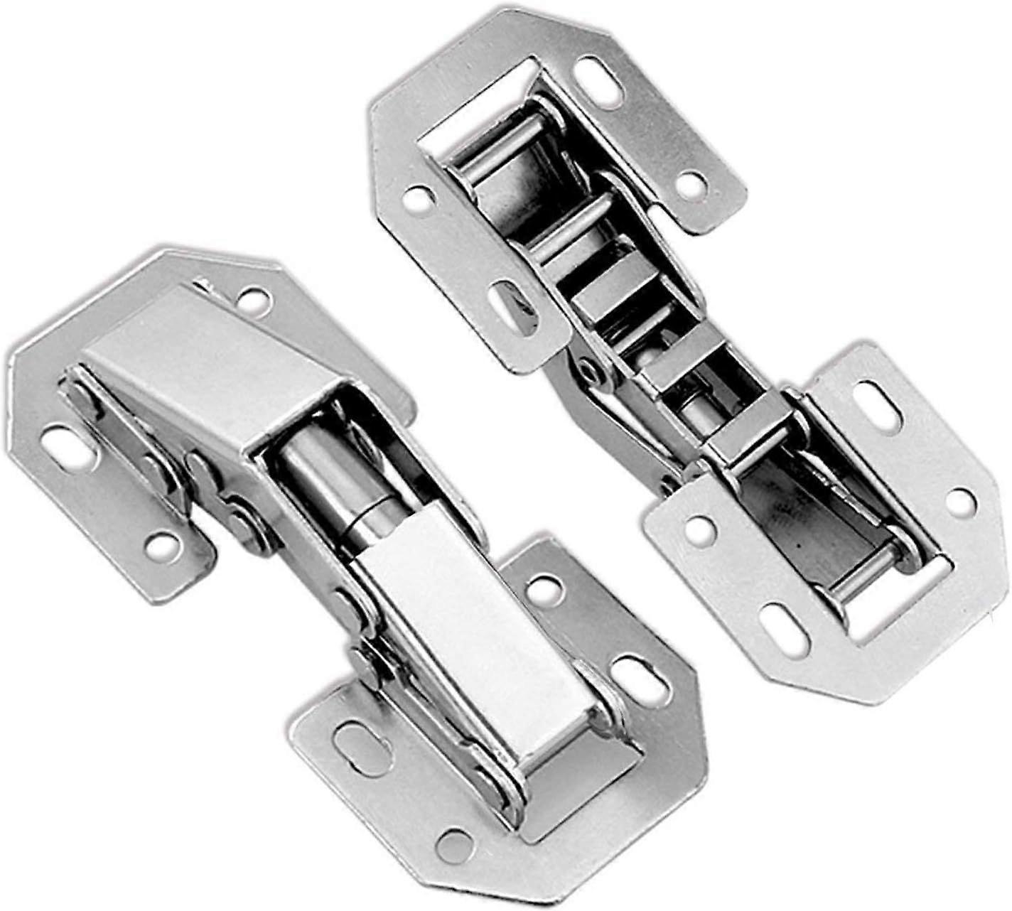 2Pcs 90 Degree Easy to Install Concealed Kitchen Cabinet/Cabinet Arched Hinges