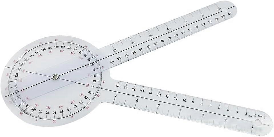 Calibrated Goniometer Angle Joint Ruler Angle Inclinometer Ruler