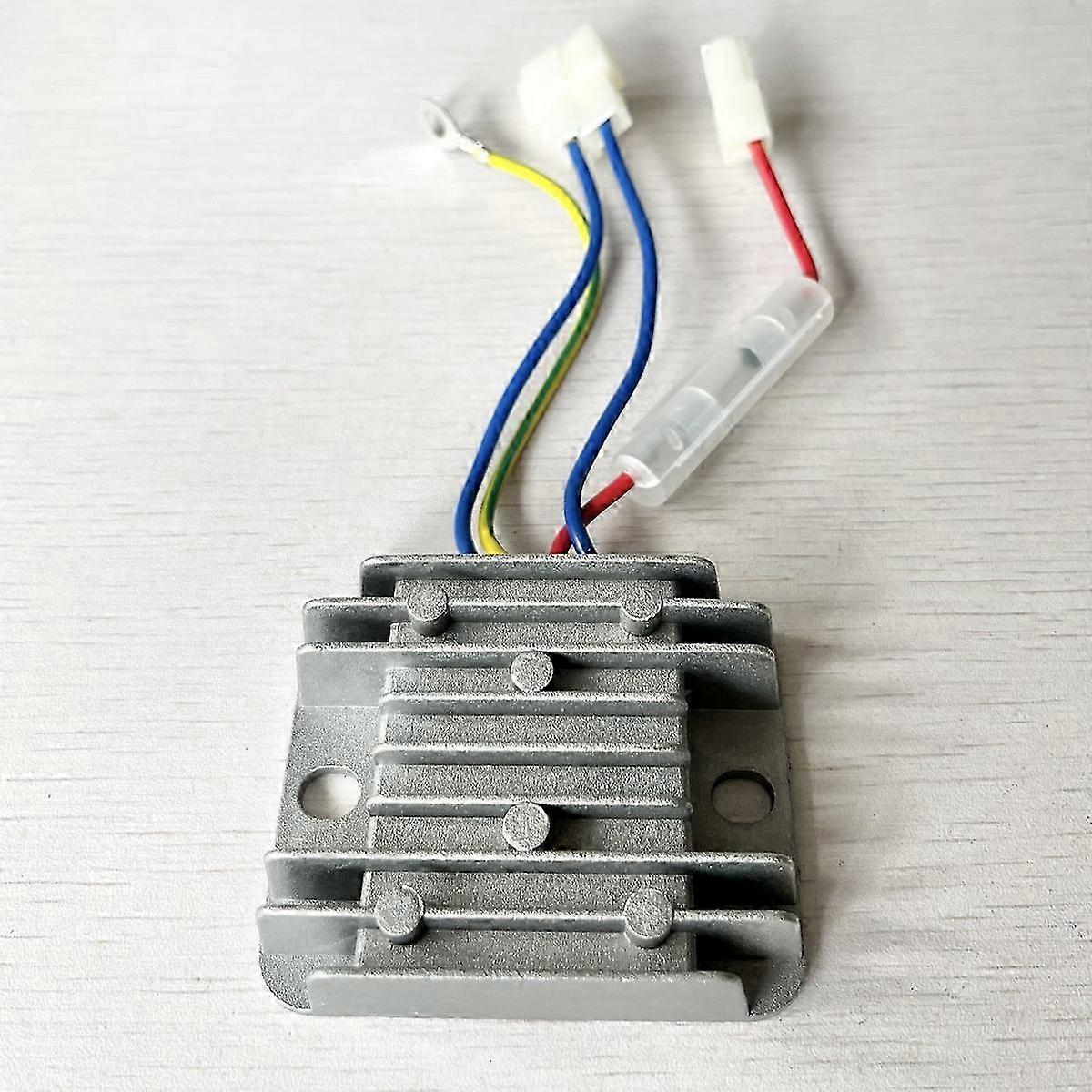 Automatic Voltage Regulator 12V 4-Wire for Diesel Generators 5KW 186F 178F Stabilizer Charging Adjuster AVR