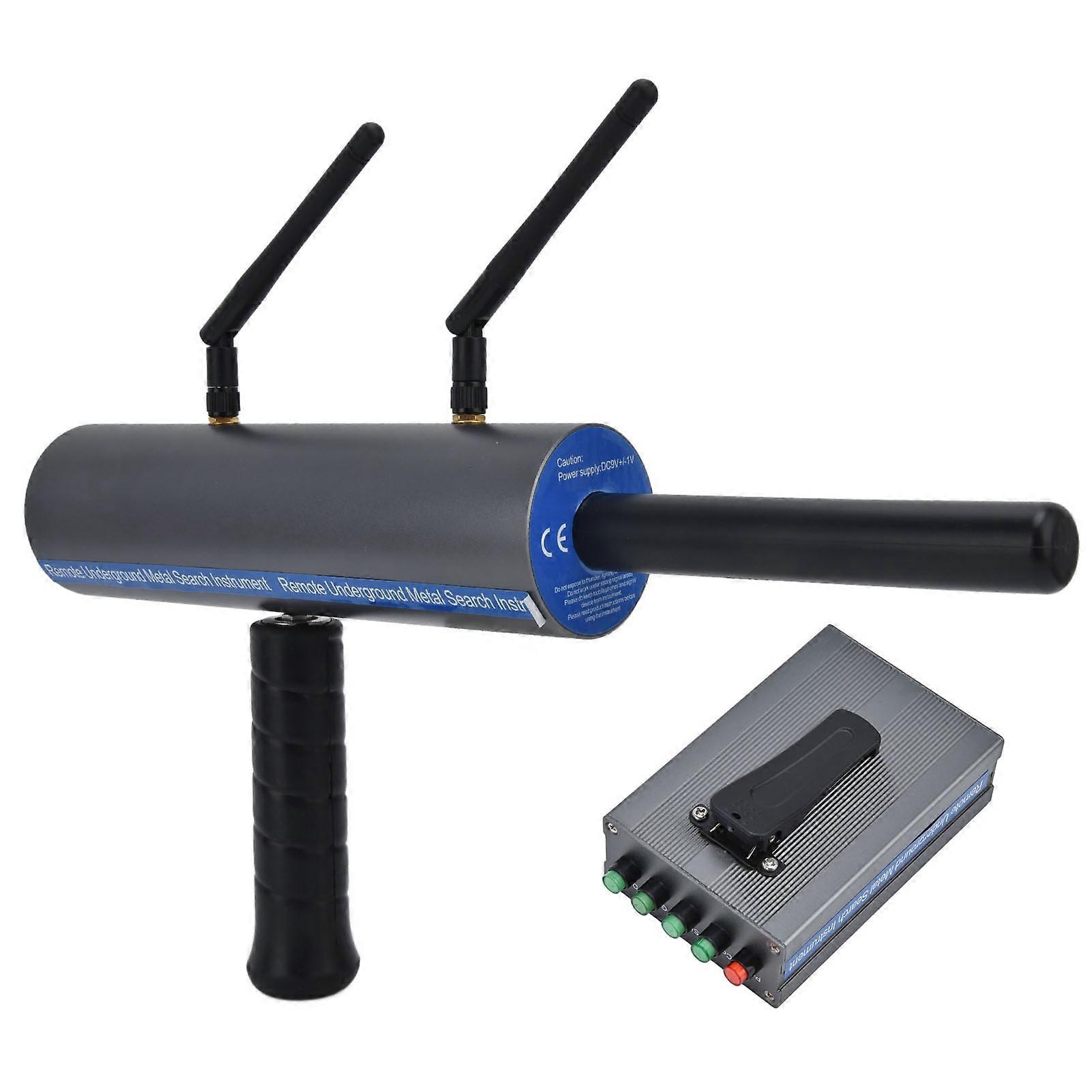 Handheld Metal Detector 1000M Range 33x16.5cm Gray US Plug