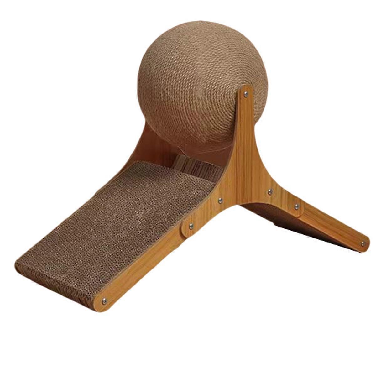 Wheel Cat Scratching Board Cat Scratching Ball Wear- Claw Sharpener Entertainment Cat Toys