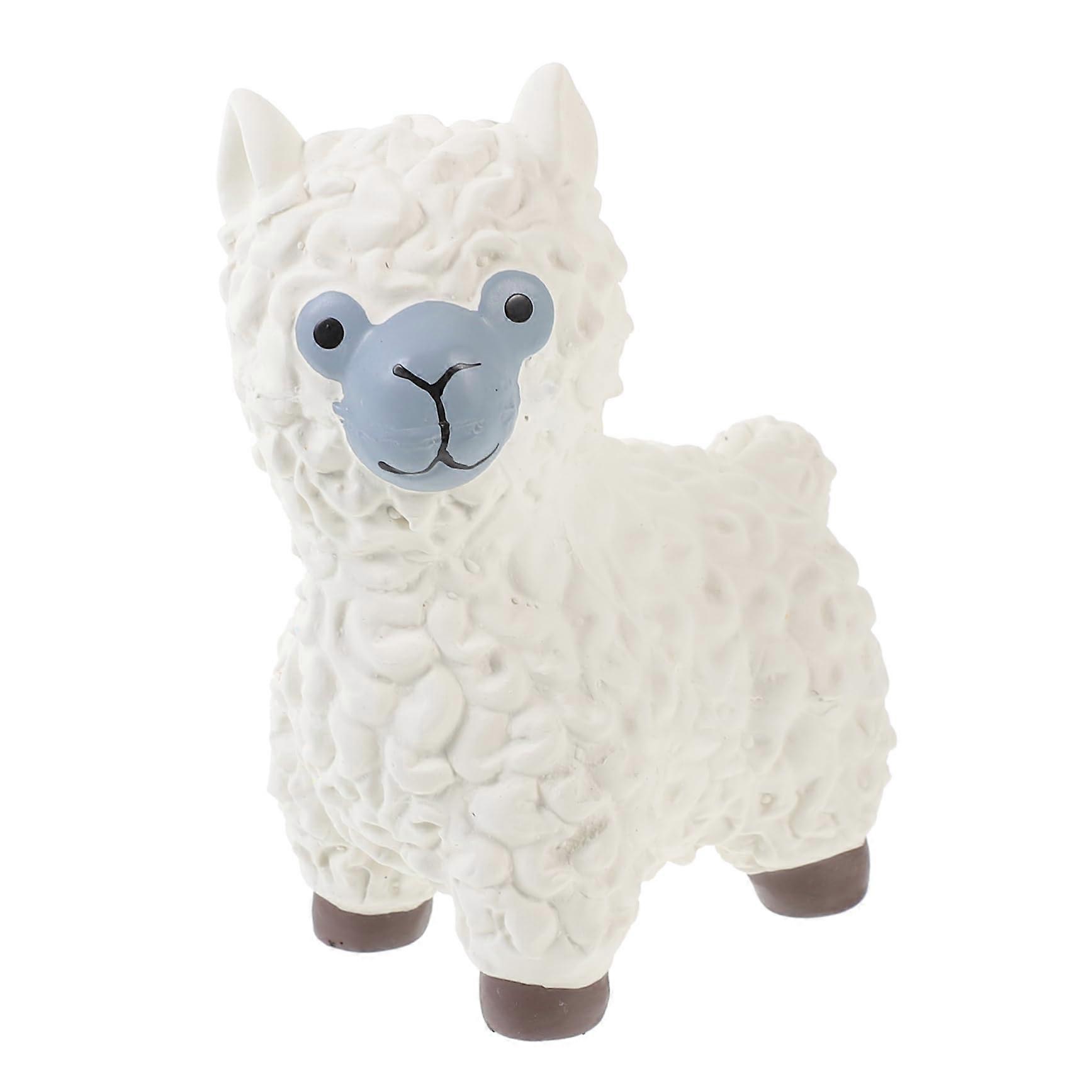Latex Squeaky Dog Toy Sheep Design For Puppies Interactive Chew Toy Durable Indoor Outdoor