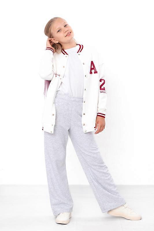 Pants – Girls' Palazzo Cotton Blend, Flared & Comfortable,, Winter, HC 6437-104