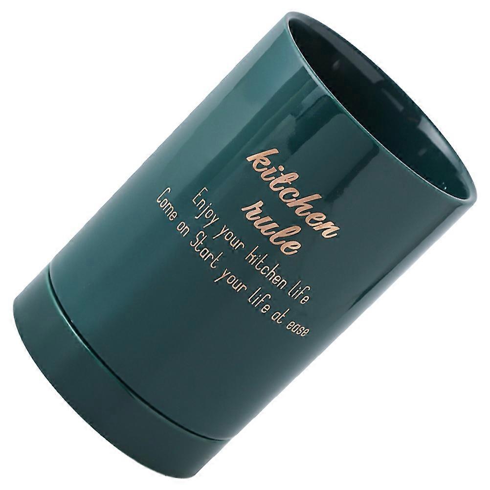 Silverware Organizer Ceramics Chopsticks Box Kitchen Tableware for Home Use Green Storage 1Pack