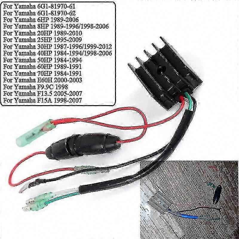 Regulator Rectifier for 6 8 20 25 30 40 50 60 70 E60H F99C F135 F15A 6G1-81970-62 6G1-81970-61
