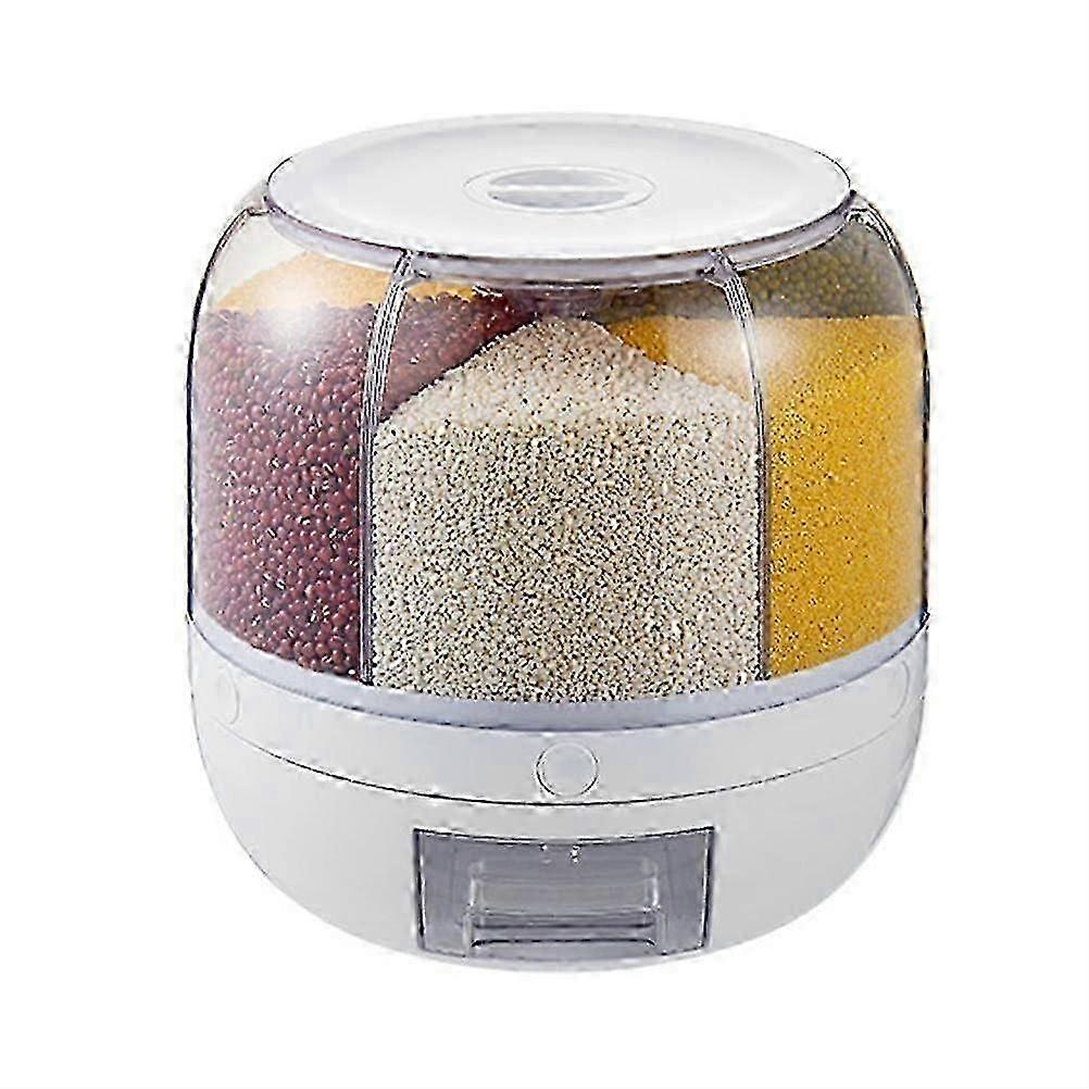 12L Dry Grain & Rice Storage Container for Pantry Countertop